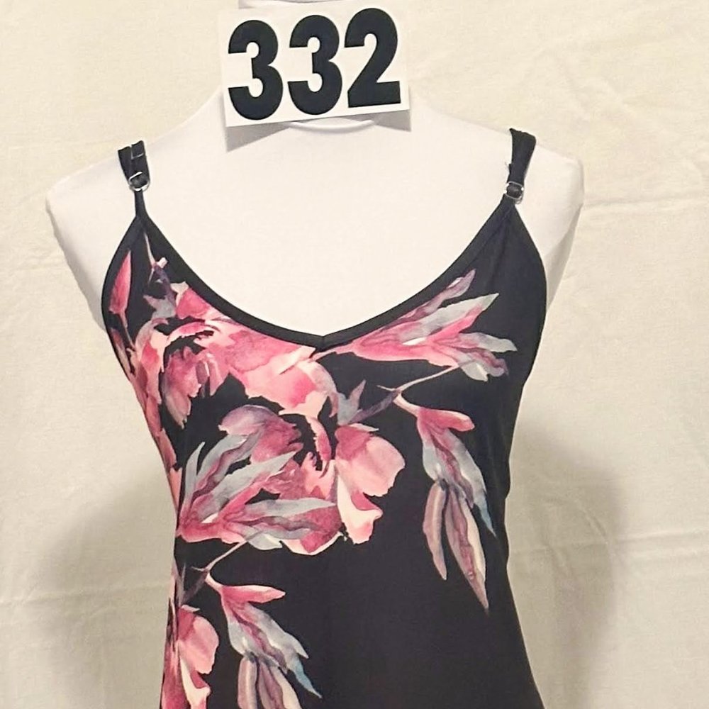 Pink Floral Maxi Dress